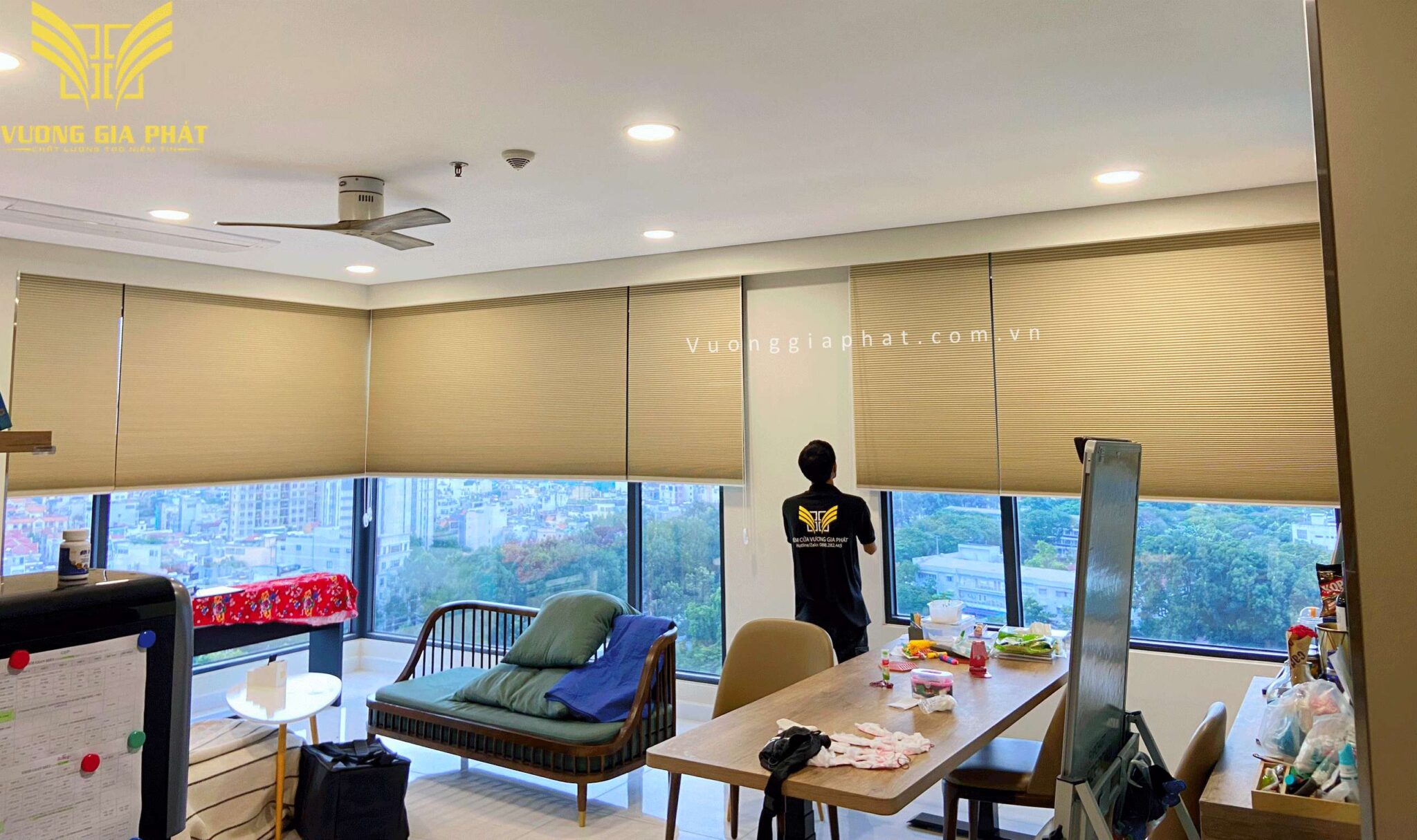 Rèm Tổ Ong Cách Nhiệt 040 - VƯƠNG GIA PHÁT