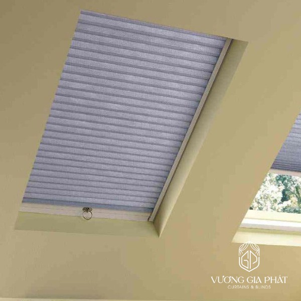 rèm tổ ong tự động 