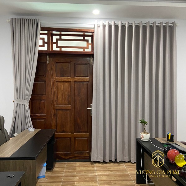 rèm cửa Bình Dương cao cấp 2 lớp phòng khách