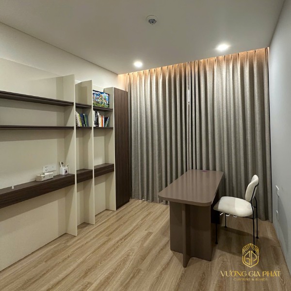 Rèm vải cao su non chống nắng cho cửa sổ hướng Tây
