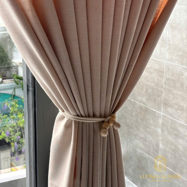 dây vén rèm cửa màu kem