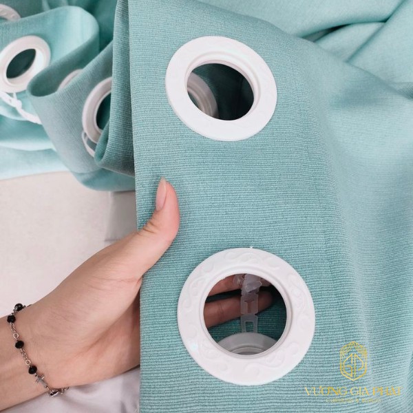 phụ kiện rèm cửa các khoen rèm cửa bằng nhựa ABS ở trên đầu rèm vải