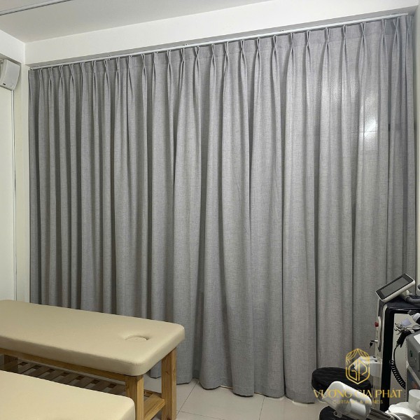 thi công rèm spa quận 8 rèm linen cao cấp spa