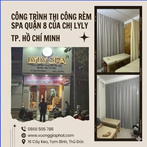 thi công rèm spa quận 8 Rèm spa cao cấp tại TPHCM