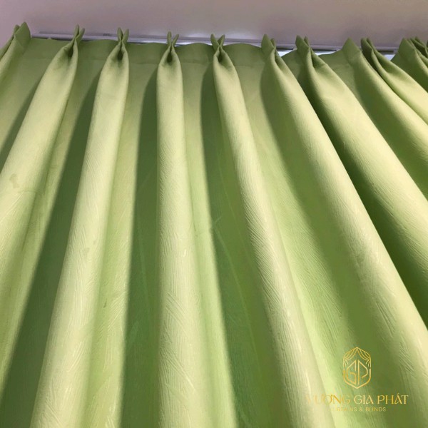 Mẫu rèm cửa may xếp ly 2 ly đẹp, chuẩn kỹ thuật.
